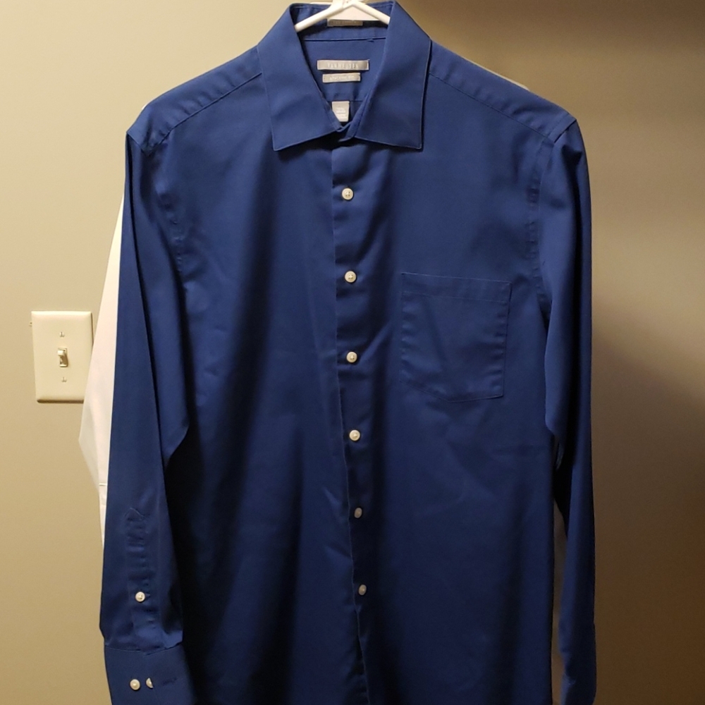 Van Heusen dark blue shirt
